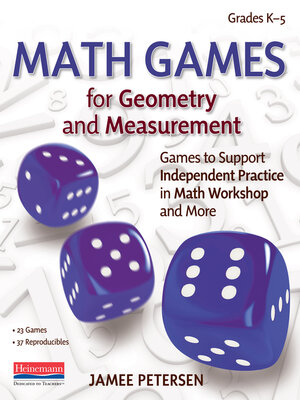 cover image of Math Games for Geometry and Measurement